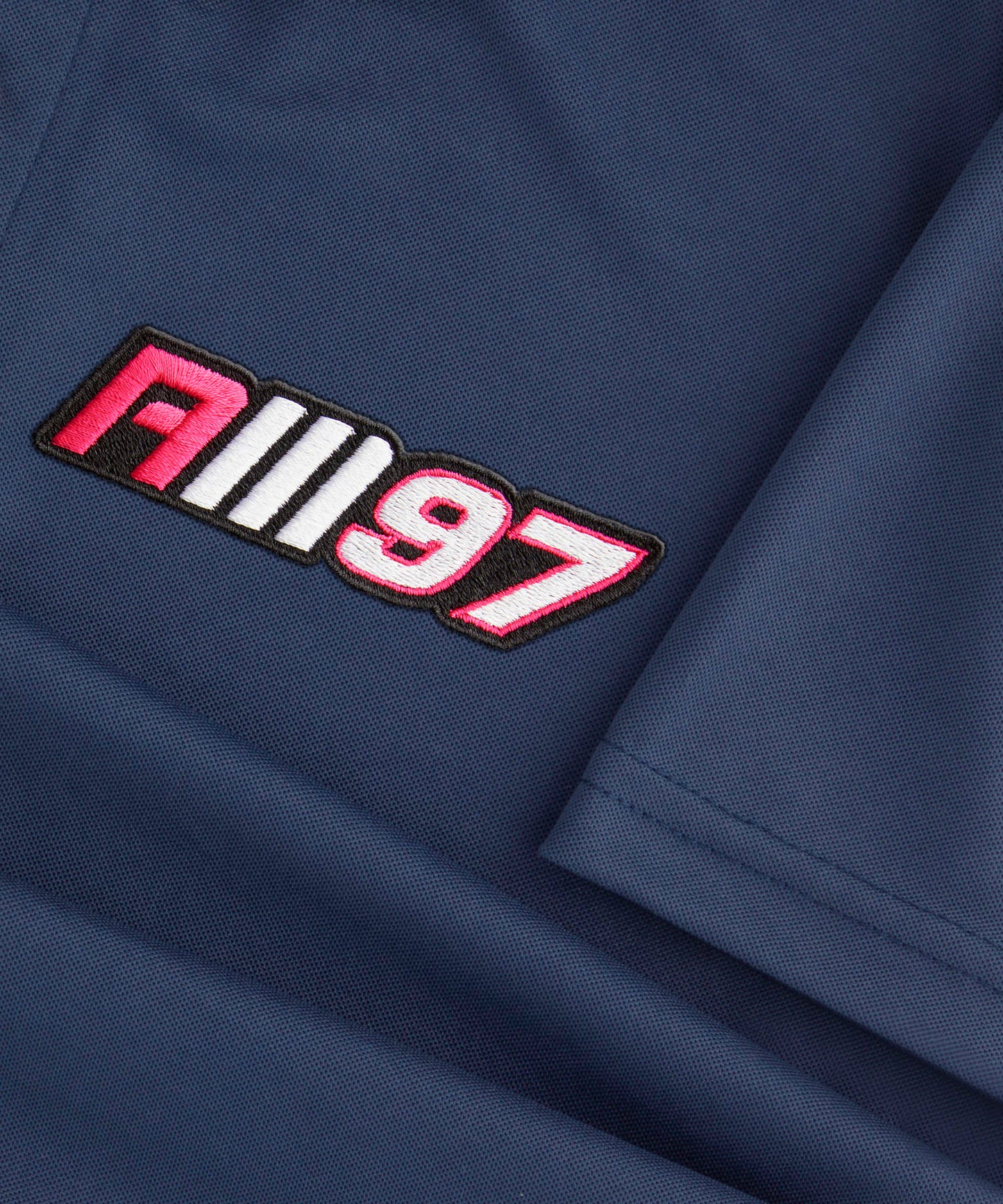 Alex Mann Navy & White Polo Shirt