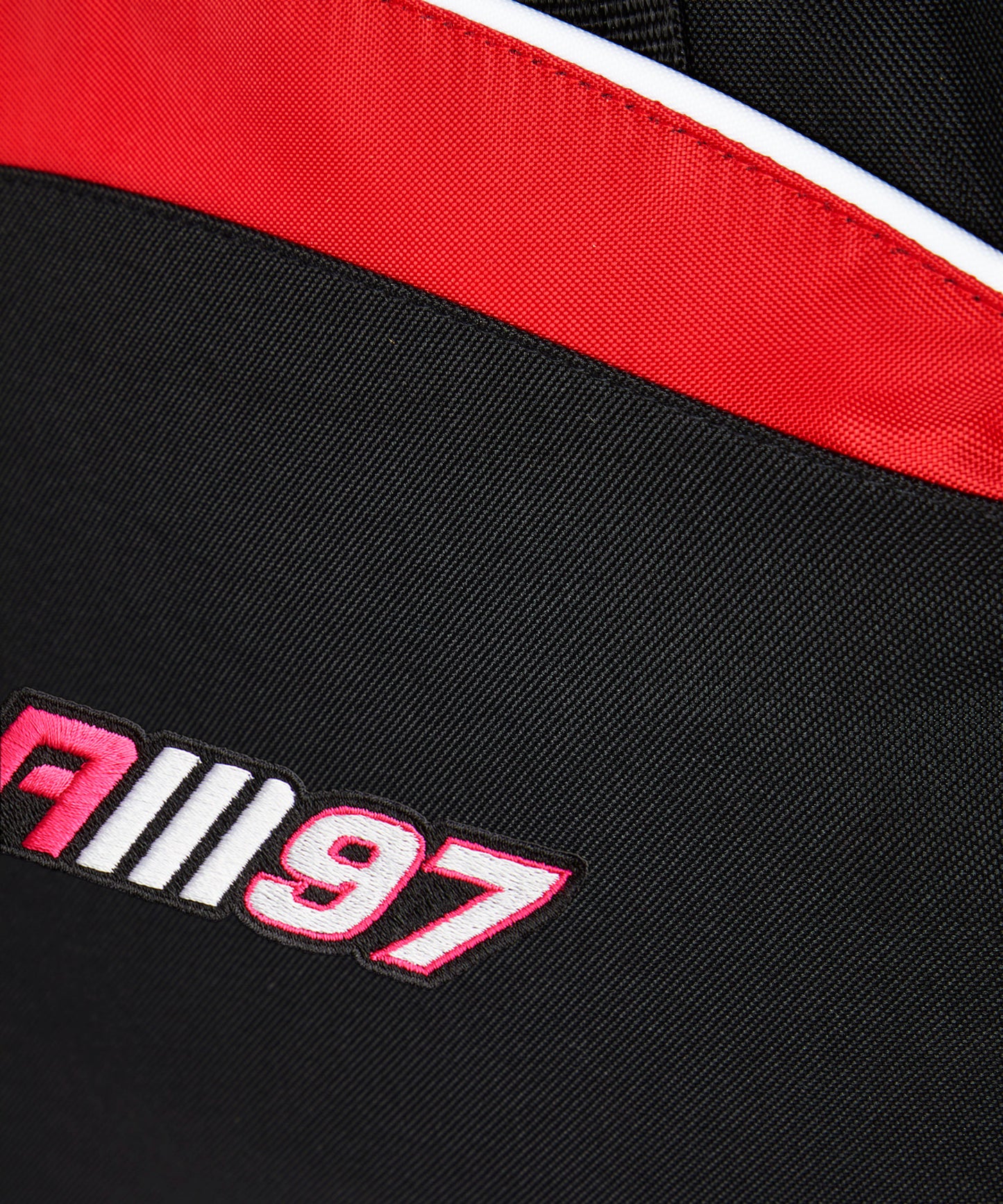 Alex Mann Black & Red Teamwear Holdall