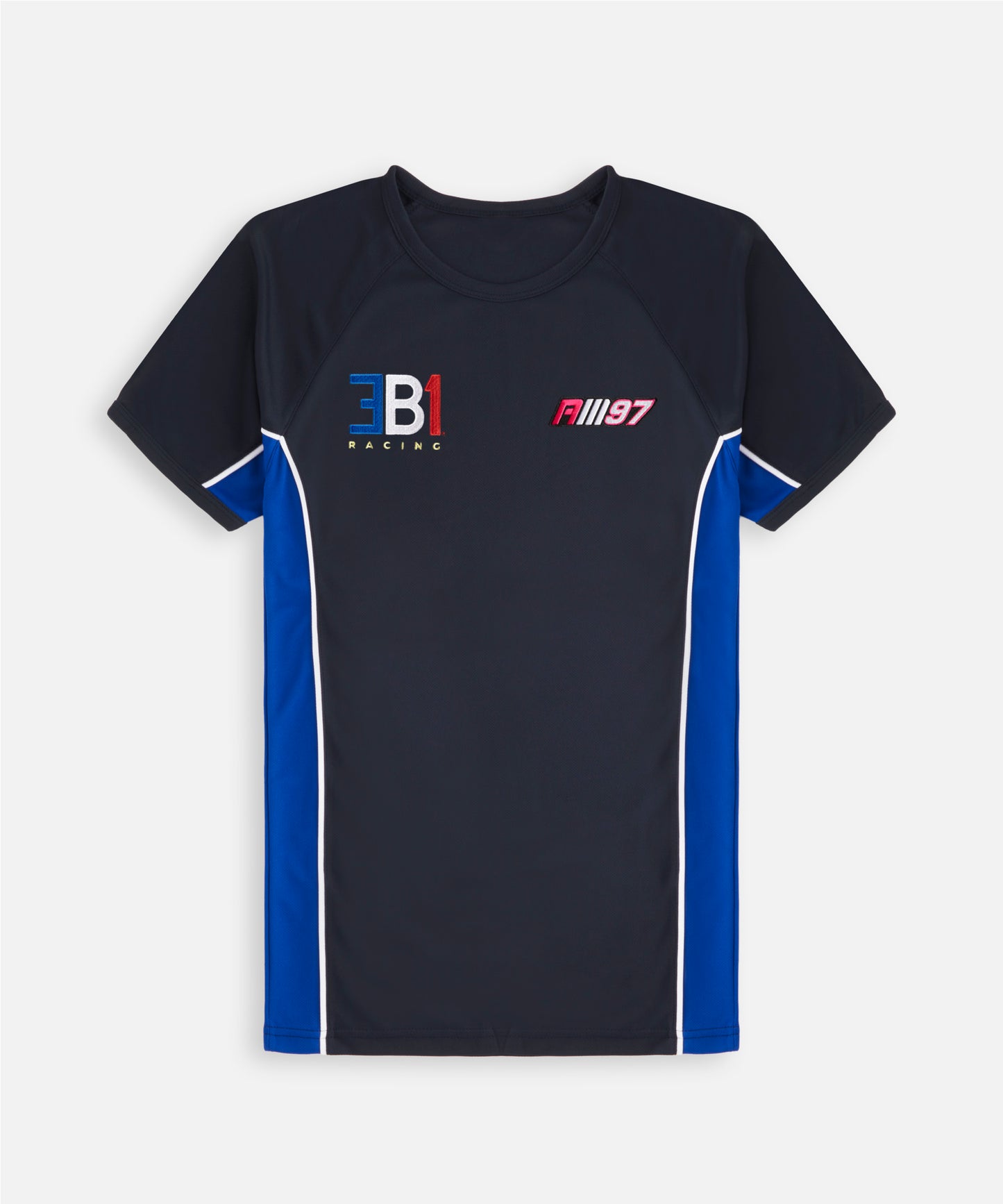 Alex Mann Navy & Blue Performance T-Shirt
