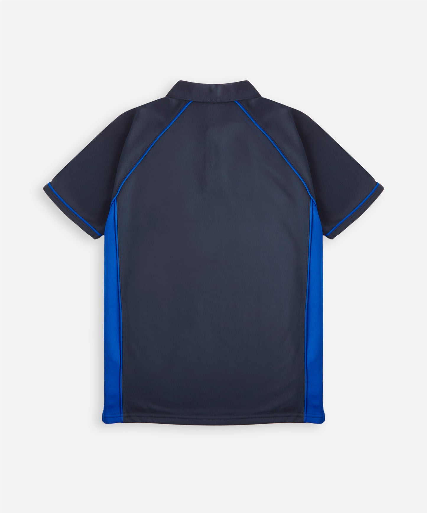Alex Mann Navy & Blue Performance Polo Shirt