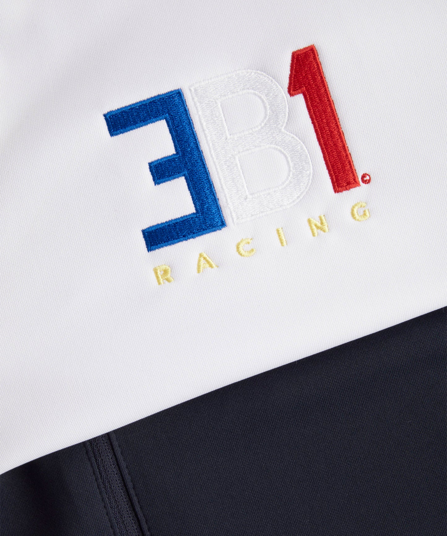 Alex Mann Navy & White 1/4 Zip Tracksuit Top