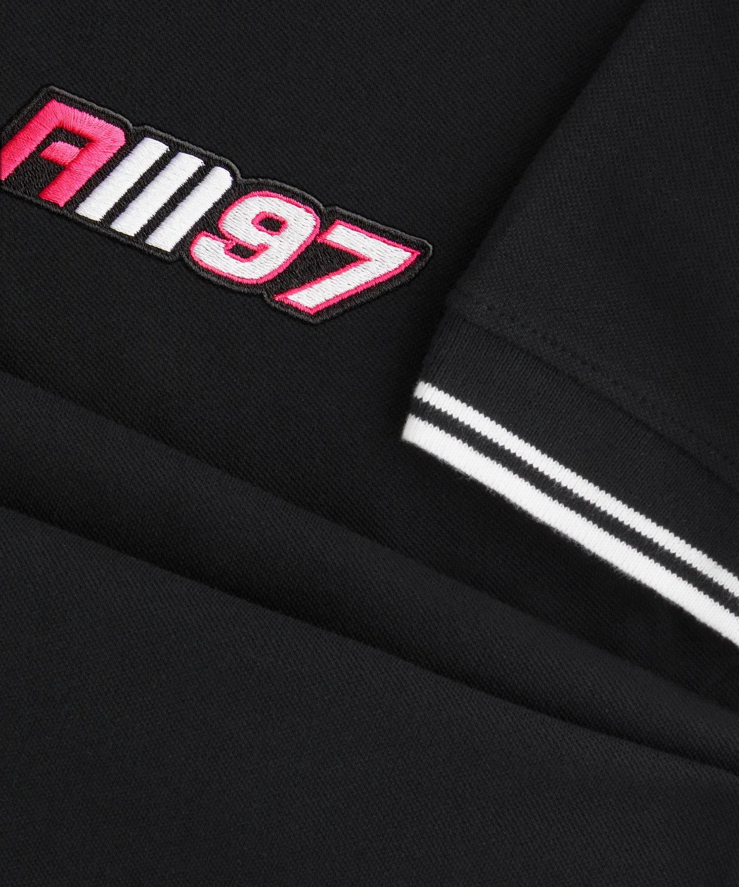 Alex Mann Black & White Polo Shirt