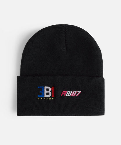 Alex Mann Black Cuffed Beanie