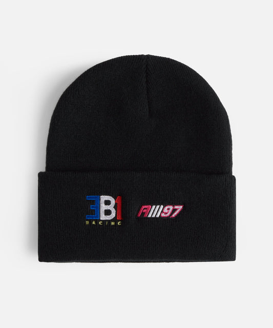 Alex Mann Black Cuffed Beanie