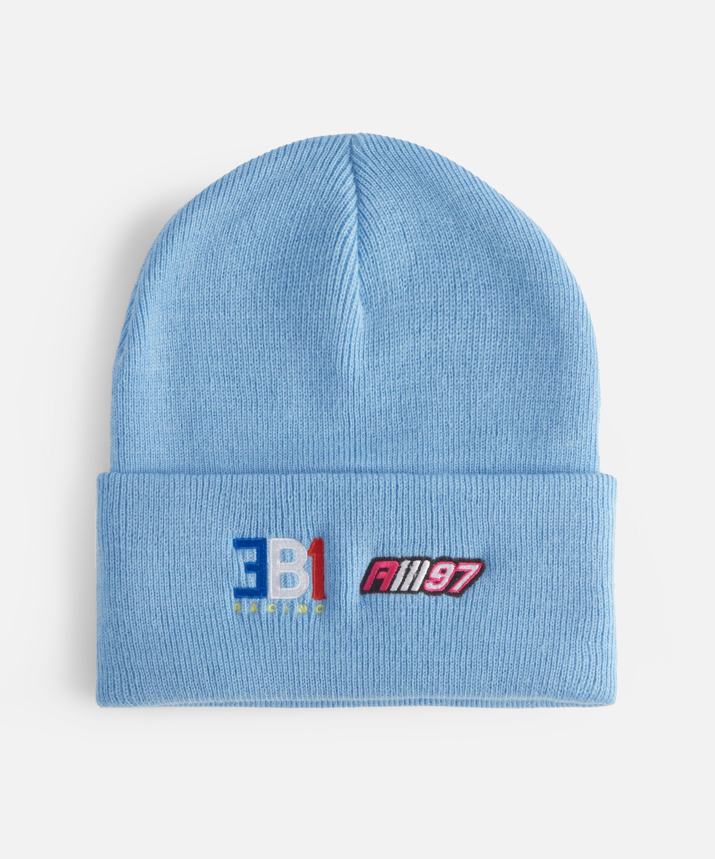 Alex Mann Blue Cuffed Beanie