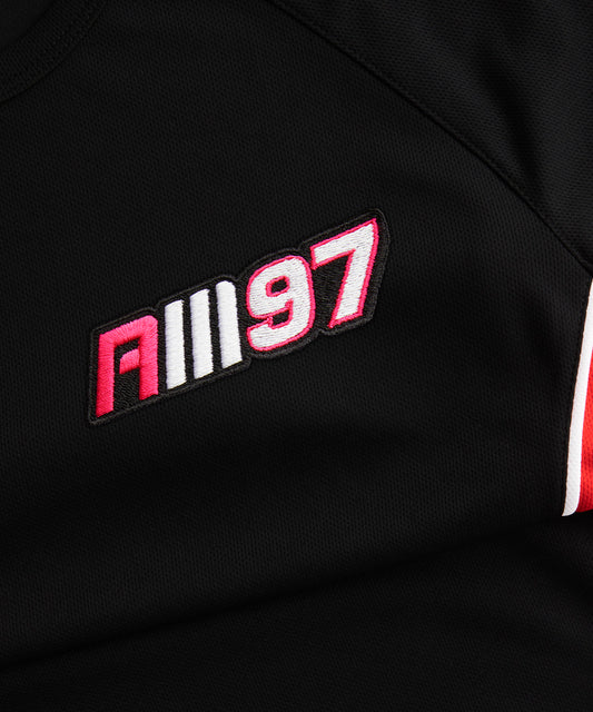 Alex Mann Black & Red Performance T-Shirt