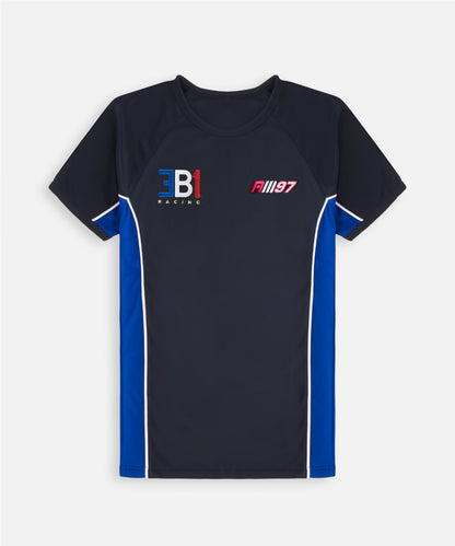 Alex Mann Navy & Blue Performance T-Shirt