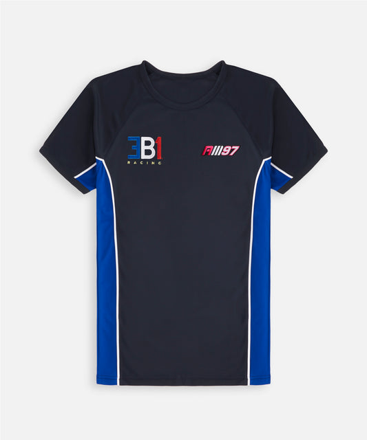 Alex Mann Navy & Blue Performance T-Shirt