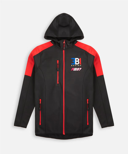 Alex Mann Black & Red Soft Shell Jacket