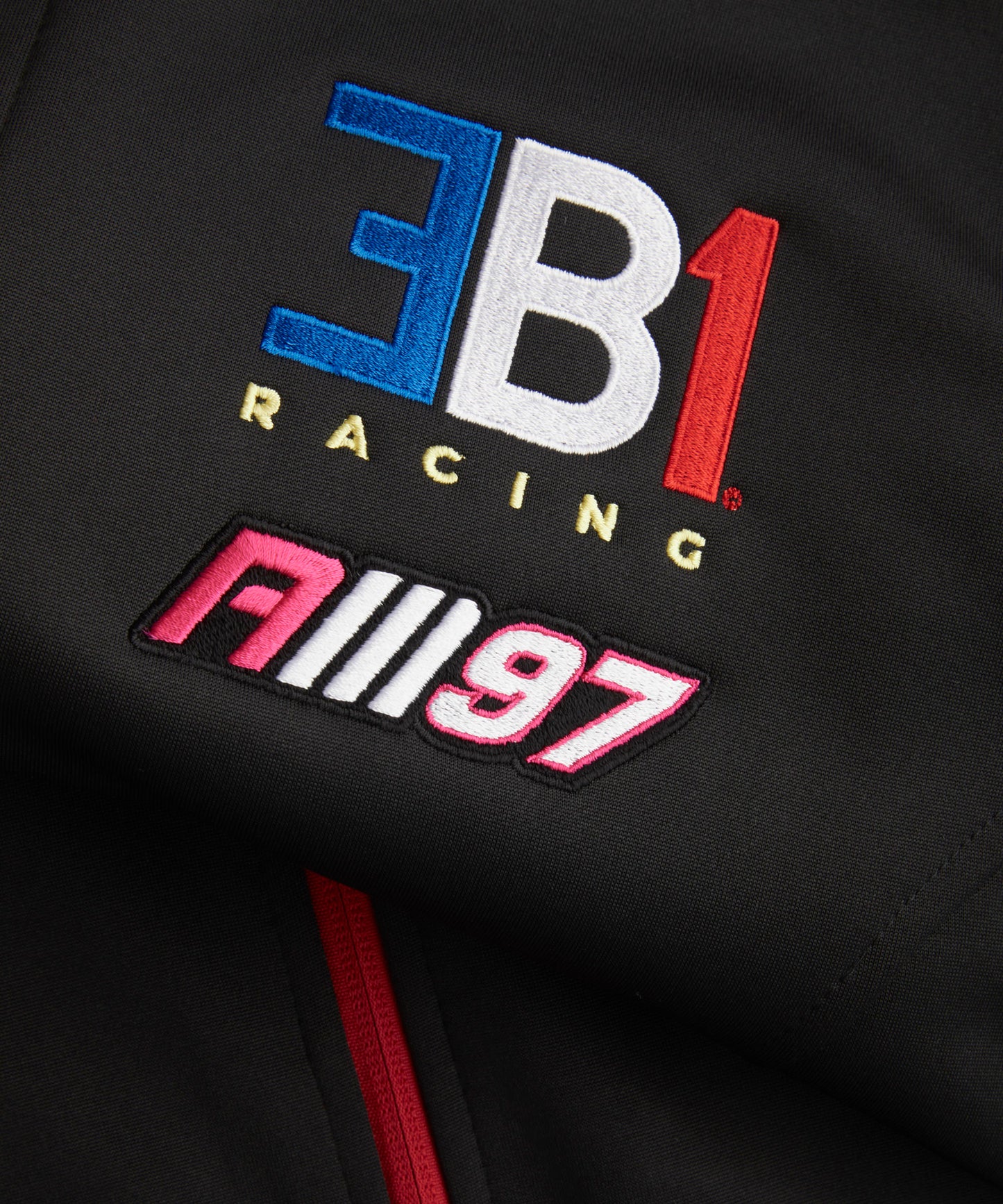 Alex Mann Black & Red Soft Shell Jacket