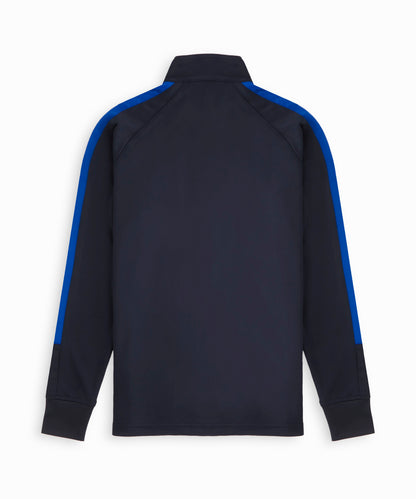 Alex Mann Navy & Blue Knitted Tracksuit Top