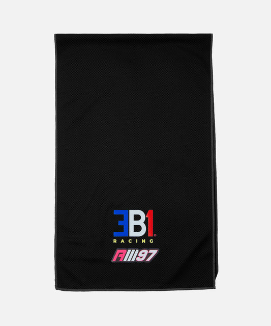 Alex Mann Black Sports Towel