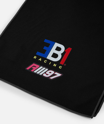 Alex Mann Black Sports Towel