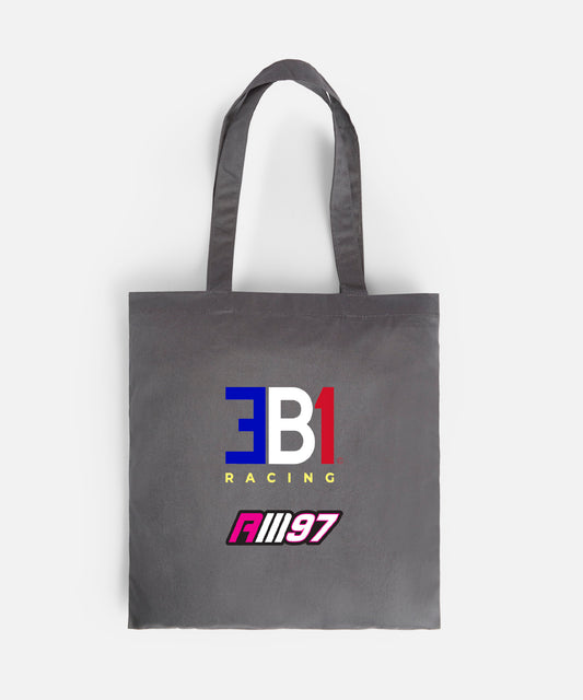 Alex Mann Grey Tote Bag
